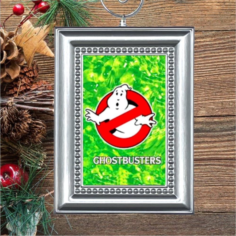 Ghostbusters Icon Ghost Christmas‎ Tree Ornament